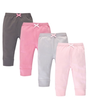 Baby Boys and Girls 4 Piece Organic Cotton Pants
