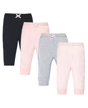Baby Boys and Girls 4 Piece Organic Cotton Pants