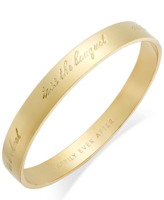 kate spade bride idiom bangle