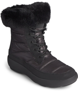 image of Sperry Women-s Bearing Plushwave Boots Women-s Shoes