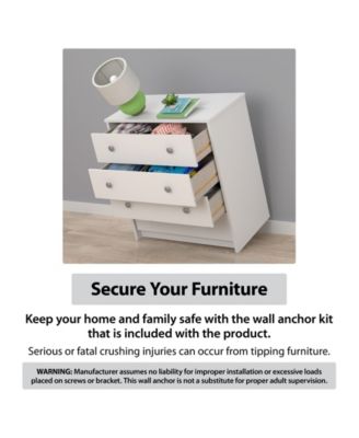 Novogratz Collection Novogratz Finley 6 Drawer Dresser