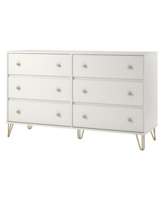 Novogratz Collection Novogratz Finley 6 Drawer Dresser