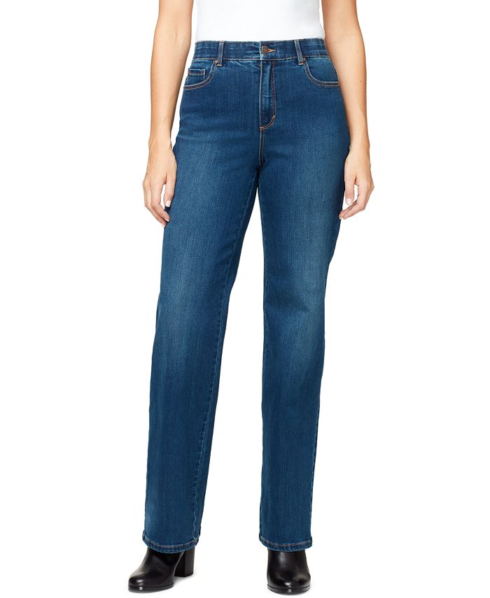 Gloria Vanderbilt Women's Relaxed Straight Short Length Jeans - Macy's