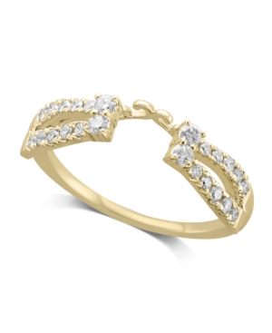 image of Diamond Enhancer Ring Guard (1/3 ct. t.w.) in 14K White or Yellow Gold