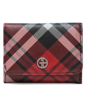 plaid wallets