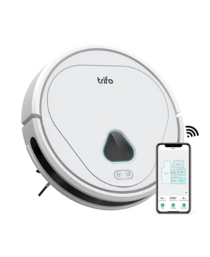 Trifo Max-pet Robotic Vacuum With Home Security Camera In White