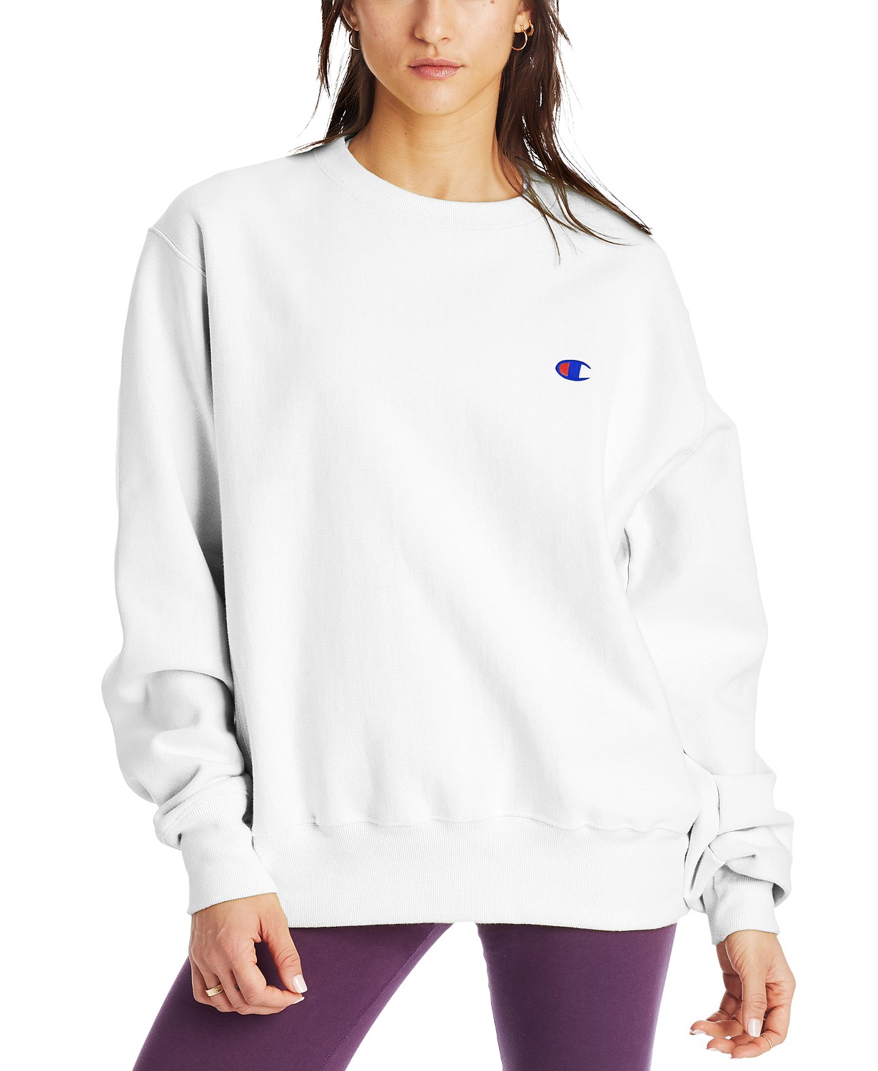 Womens Boyfriend Logo Sweatshirt