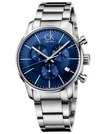 Men's Swiss Chronograph city Stainless Steel Bracelet Watch 43mm K2G2714N