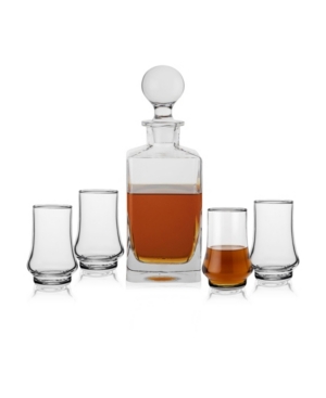 Personalized Classic 5 Piece Whiskey Decanter Set