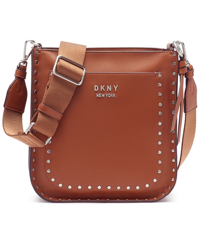 Dkny pauline online leather messenger