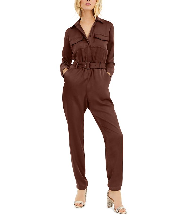 Petite jumpsuit macys hotsell