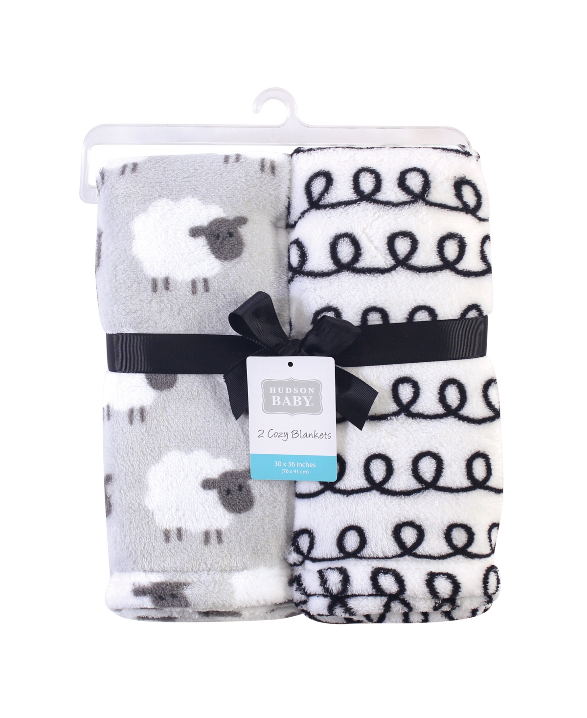 Hudson Baby Infant Girl Silky Plush Blanket, Blossoms