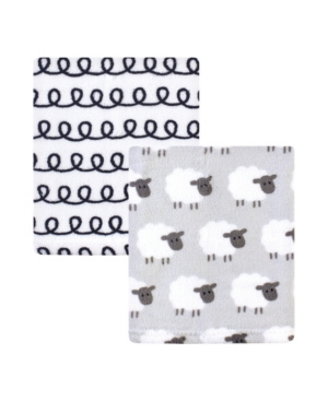 Hudson Baby Boys and Girls Coral Fleece Plush Blankets