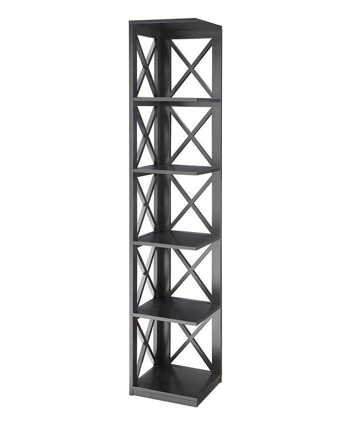 Oxford 5 sales tier corner bookcase