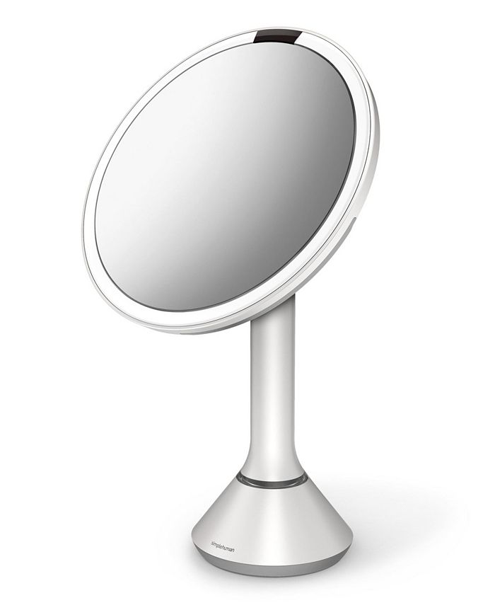 simplehuman 8" Round Sensor Makeup Mirror with TouchControl Dual Light