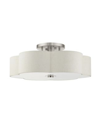 Solstice 6 Lights Semi Flush