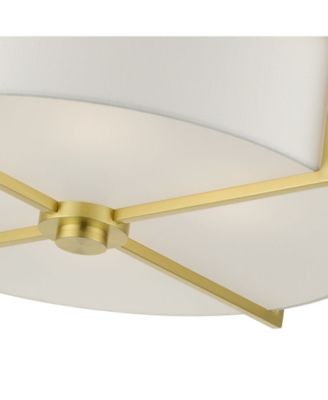 Wesley 4 Lights Semi Flush