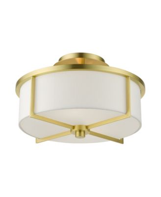 Wesley 2 Lights Semi Flush