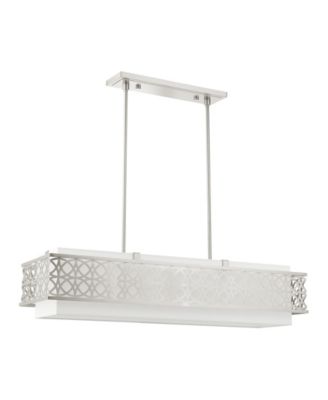 Calinda 6 Lights Linear Chandelier
