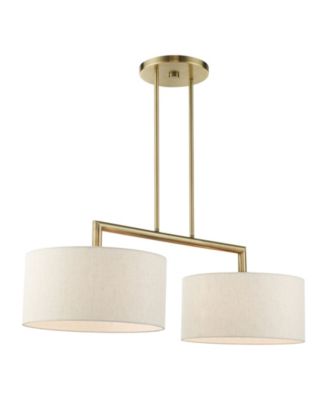 Meridian 2 Lights Linear Chandelier