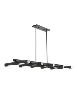 Acra 10 Light Linear Chandelier