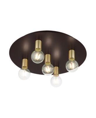 Hillview 5 Lights Flush Mount