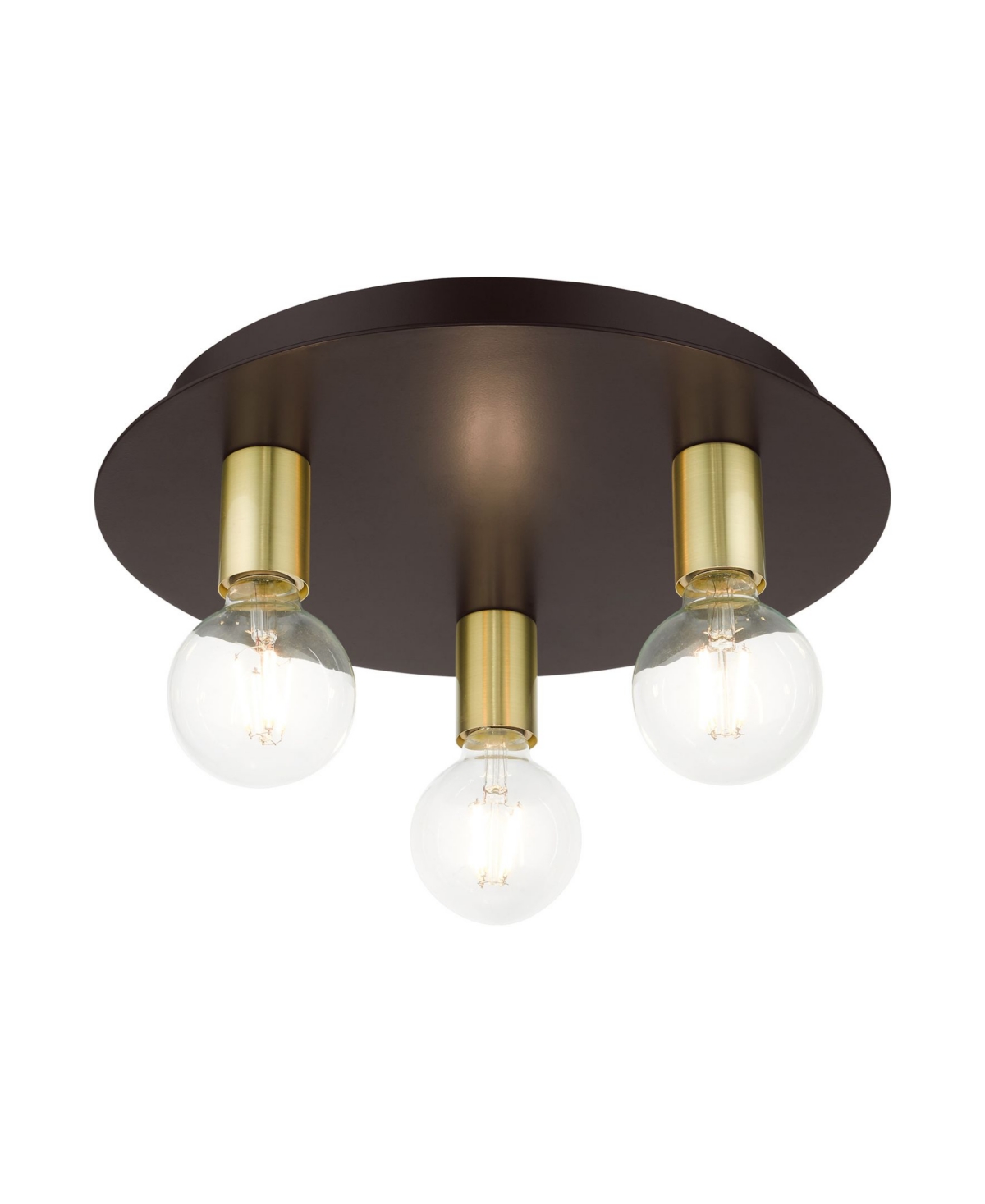 Hillview 3 Lights Flush Mount