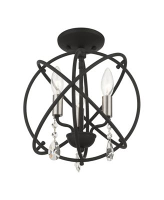 Aria 3 Lights Convertible Chandelier or Semi Flush