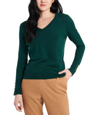 macy's v neck sweaters