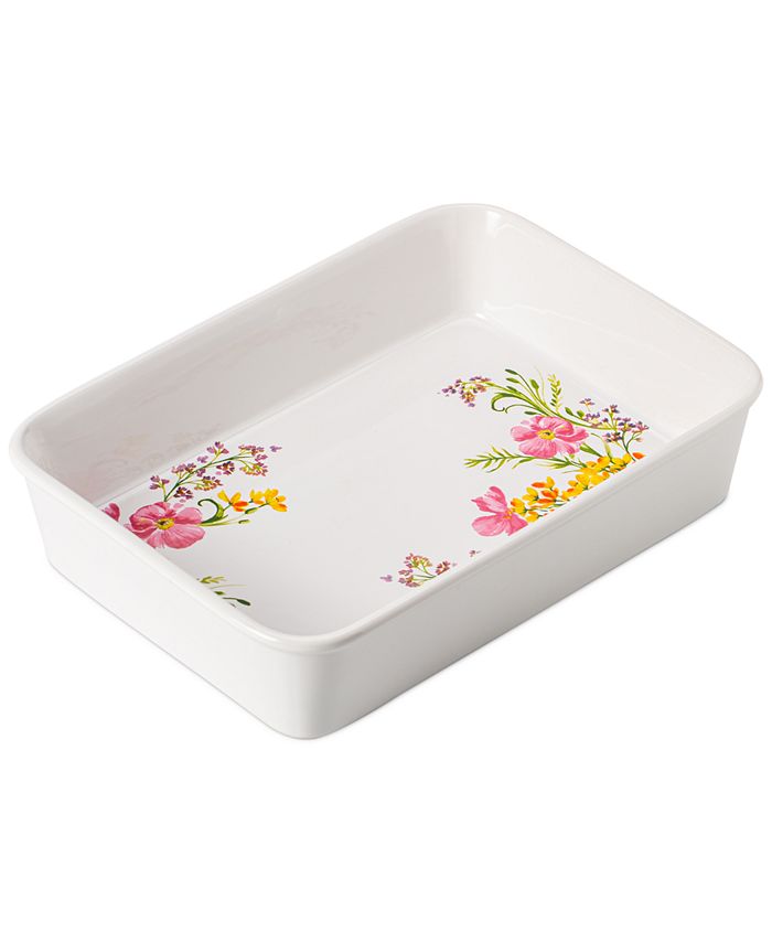 Martha Stewart Collection Floral Lasagna Pan, Created for Macy's Macy's