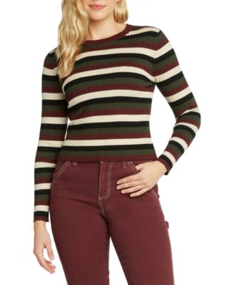 Dickies - Striped Ribbed Crewneck Sweater