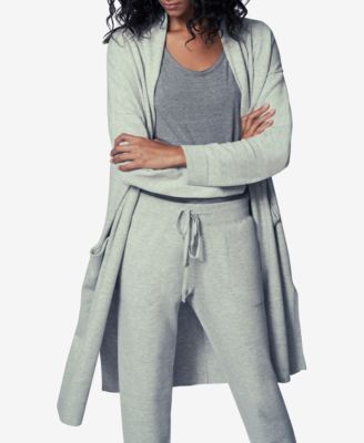 womens white duster cardigan