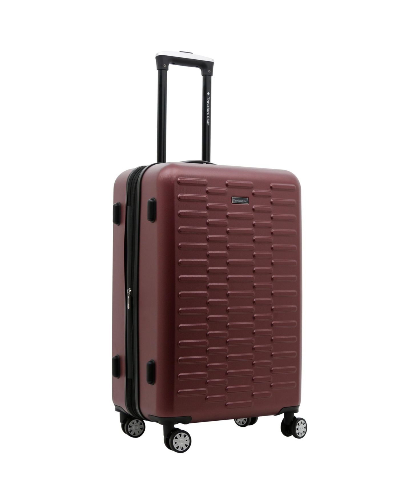 Чемоданы Travelers Club 3-Pc. Shannon Spinner Expandable Luggage Set, цвет: Бордовый — фото 7