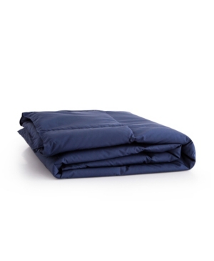 Unikome Lightweight Down Blanket, 50" X 70" Bedding In Navy