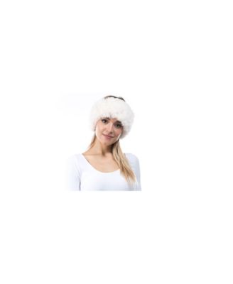 Women's Plush Faux Fur Stretch Headband