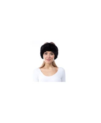 Women's Plush Faux Fur Stretch Headband