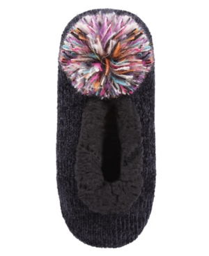 image of Cuddly Pompom Chenille Women-s Slipper