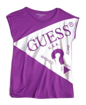 image of Big Girls Foil Logo Short Sleeve Tee