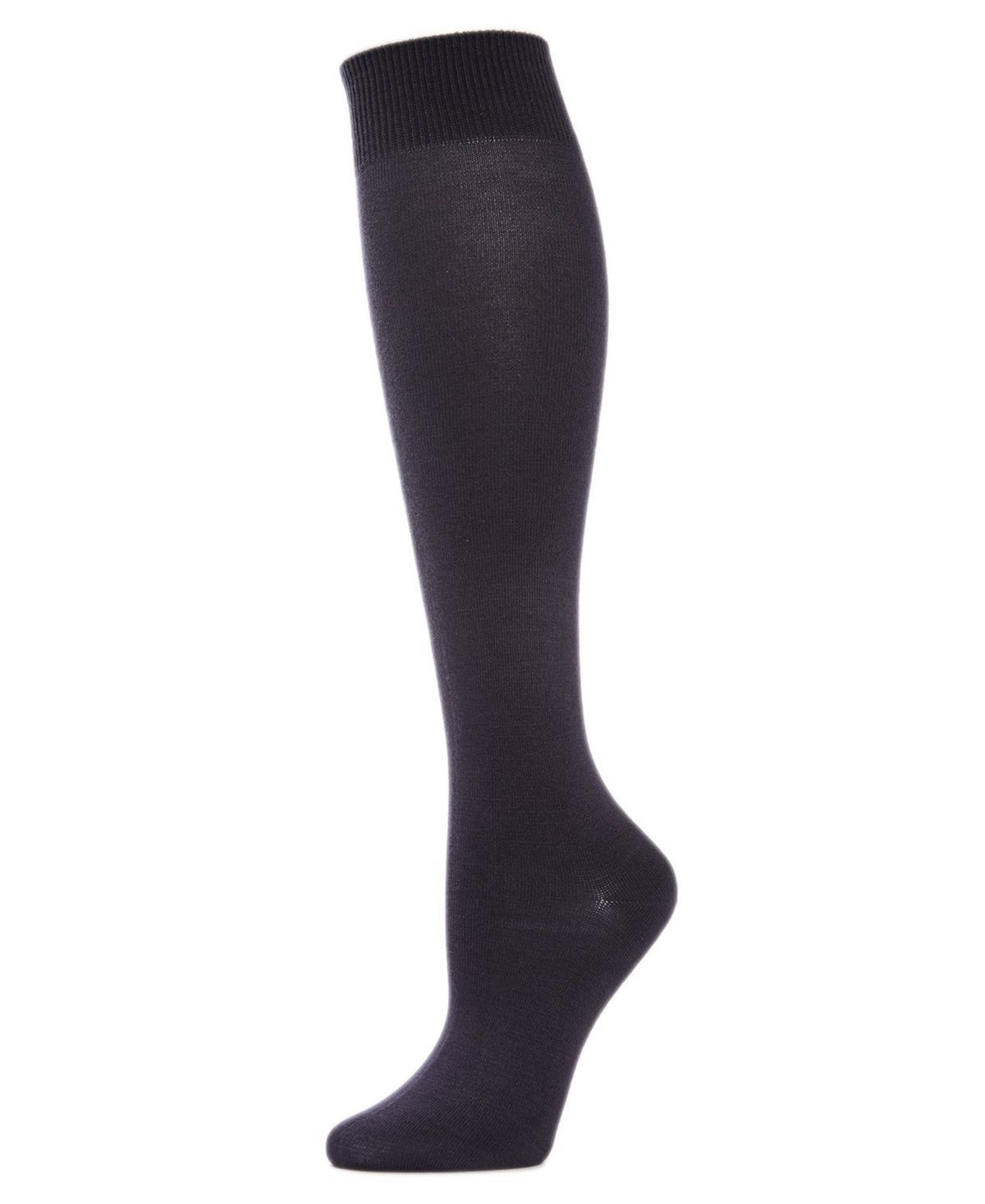 Women's Bamboo Blend Knit Knee High Socks - Fuchsia