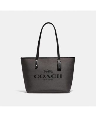 coach city jacquard tote