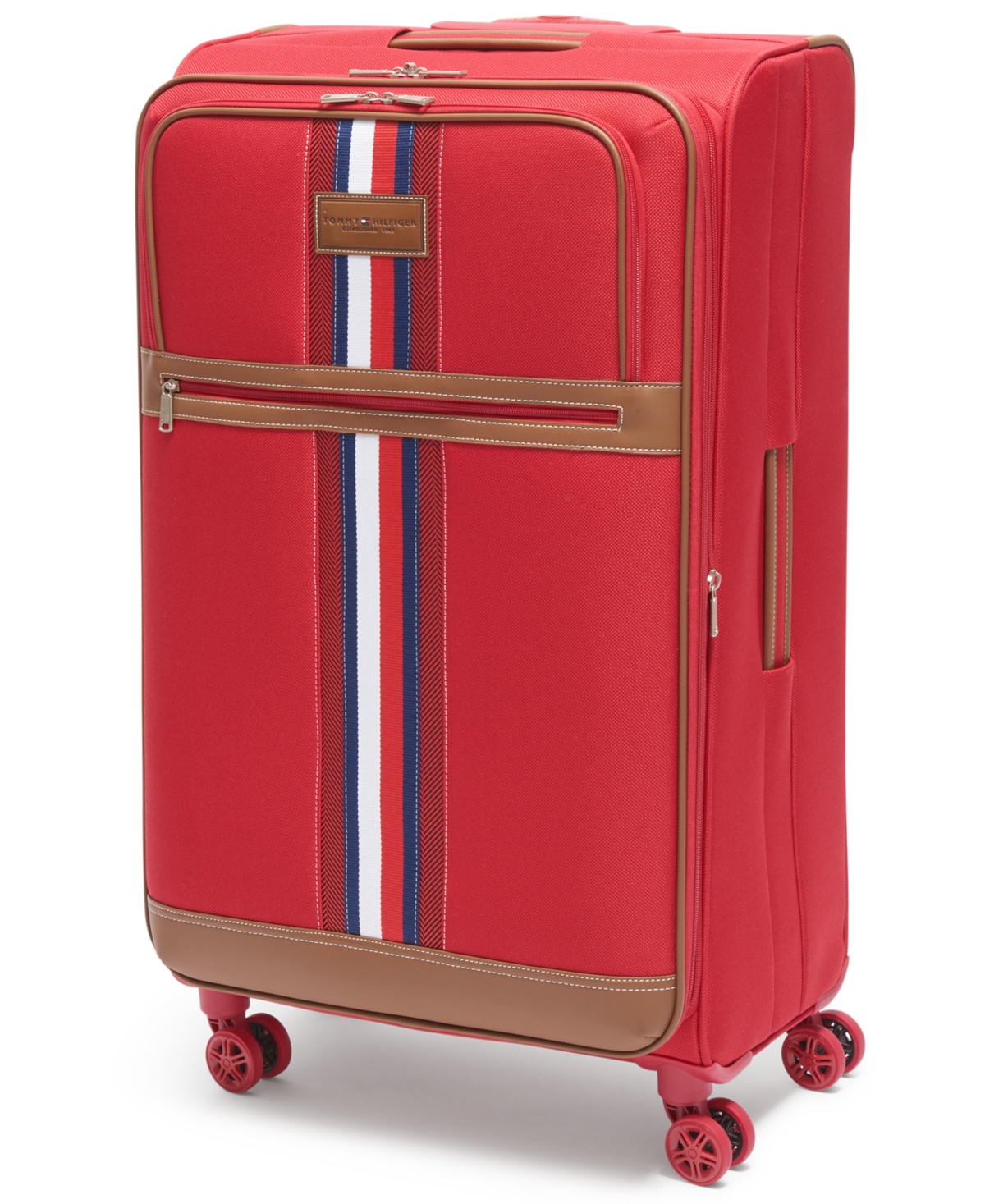 Tommy Hilfiger Closeout!  Logan 28" Softside Spinner In Red