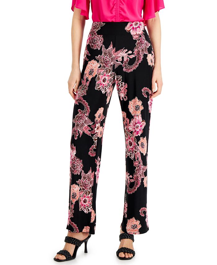Macy's inc wide leg pants sales