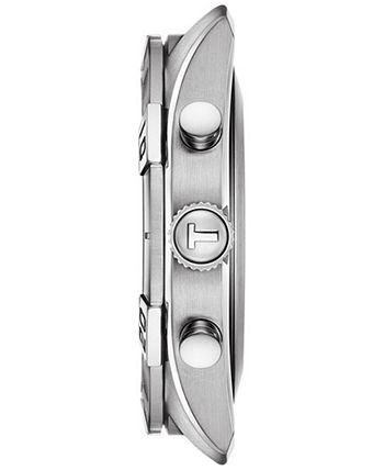 Tissot - Men's Swiss Chronograph PR 100 Sport Stainless Steel Bracelet Watch 44mm