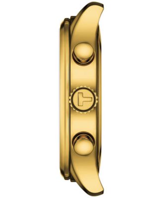 Men's Swiss Chronograph Chrono XL Classic Gold-Tone Stainless Steel Bracelet Watch 45mm