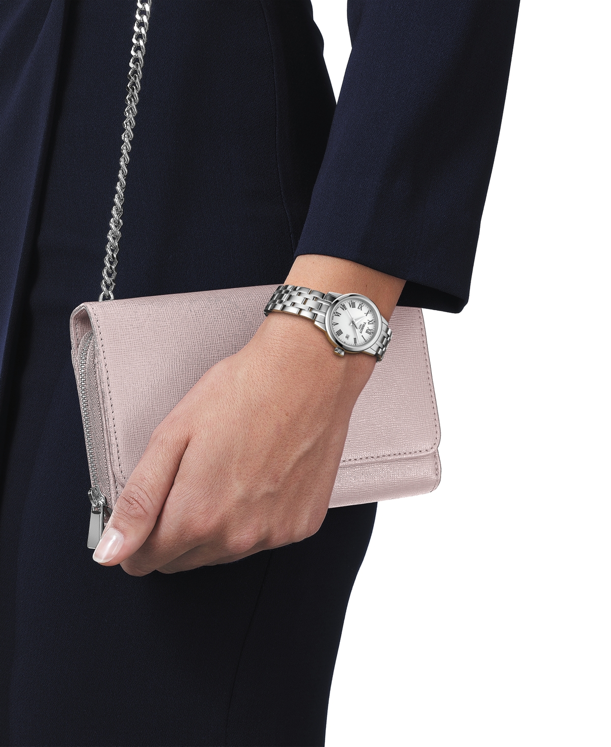 Shop Tissot Women's Swiss Classic Dream Stainless Steel Bracelet Watch 28mm In White