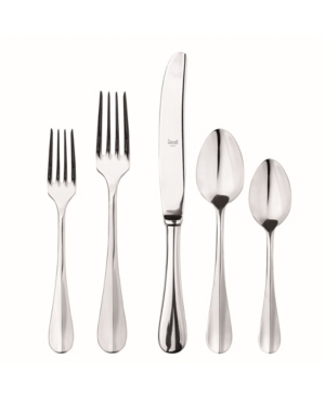 Mepra Roma Flatware Set, 20 Pieces In Silver-tone
