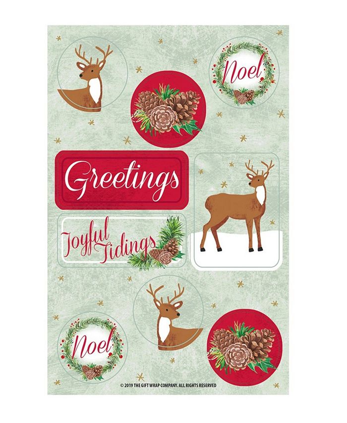 The Gift Wrap Company Yuletide Wreath Holiday Cards Set Macy's