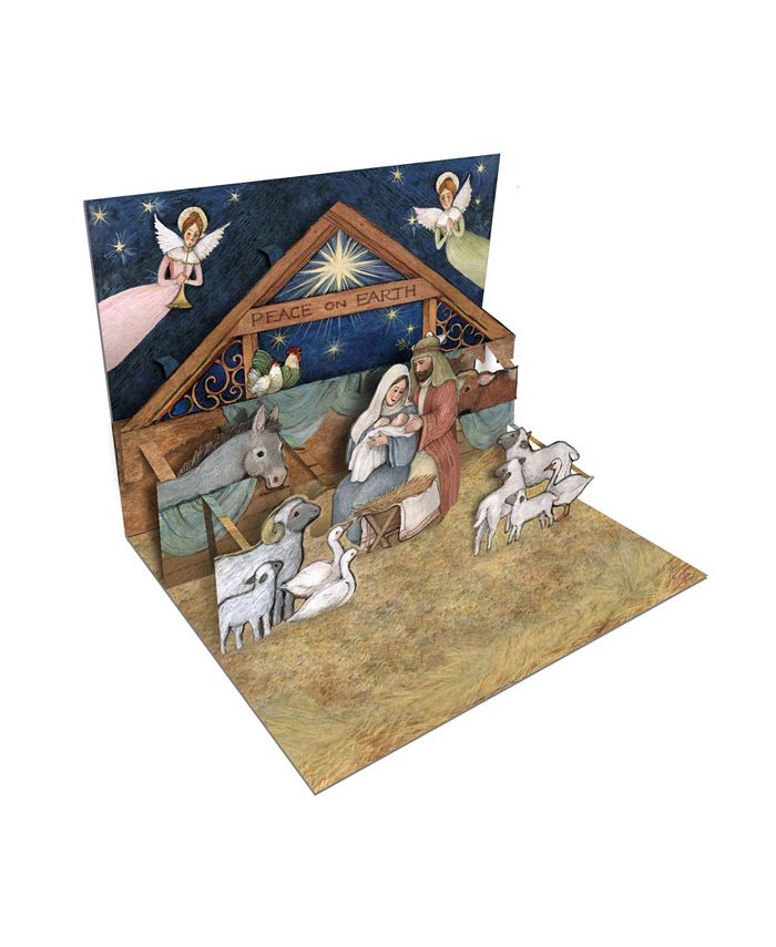 The Gift Wrap Company Pop Up Holiday Cards Set Macy's