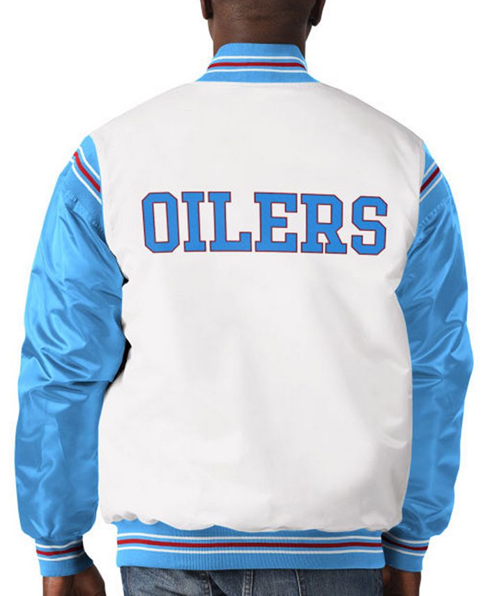 Starter Men's Houston Oilers The Contender Track Jacket - Macy's