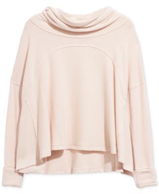 free people cozy time funnel pullover